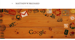 Desktop Screenshot of matthewprichard.com